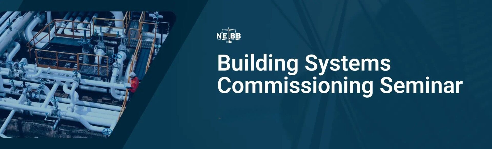 NEBB Building Systems Commissioning Seminar graphic.